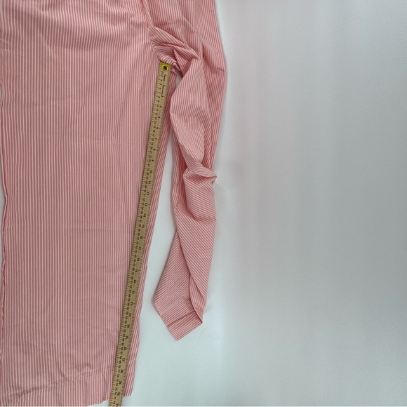 Daily Drills Poplin Resort Pant dusty rose and white stripes xs/s Sold out style - Picture 9 of 9